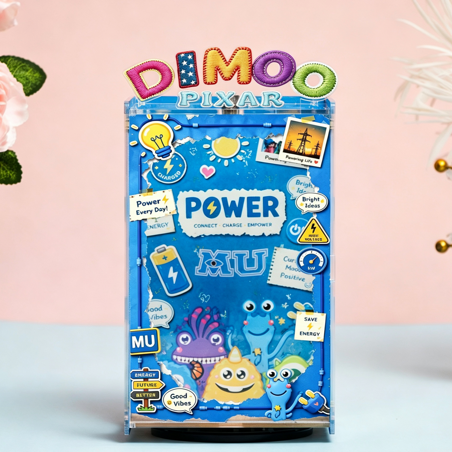 Display Case for DIMOO x PIXAR Series Blind Box Figures