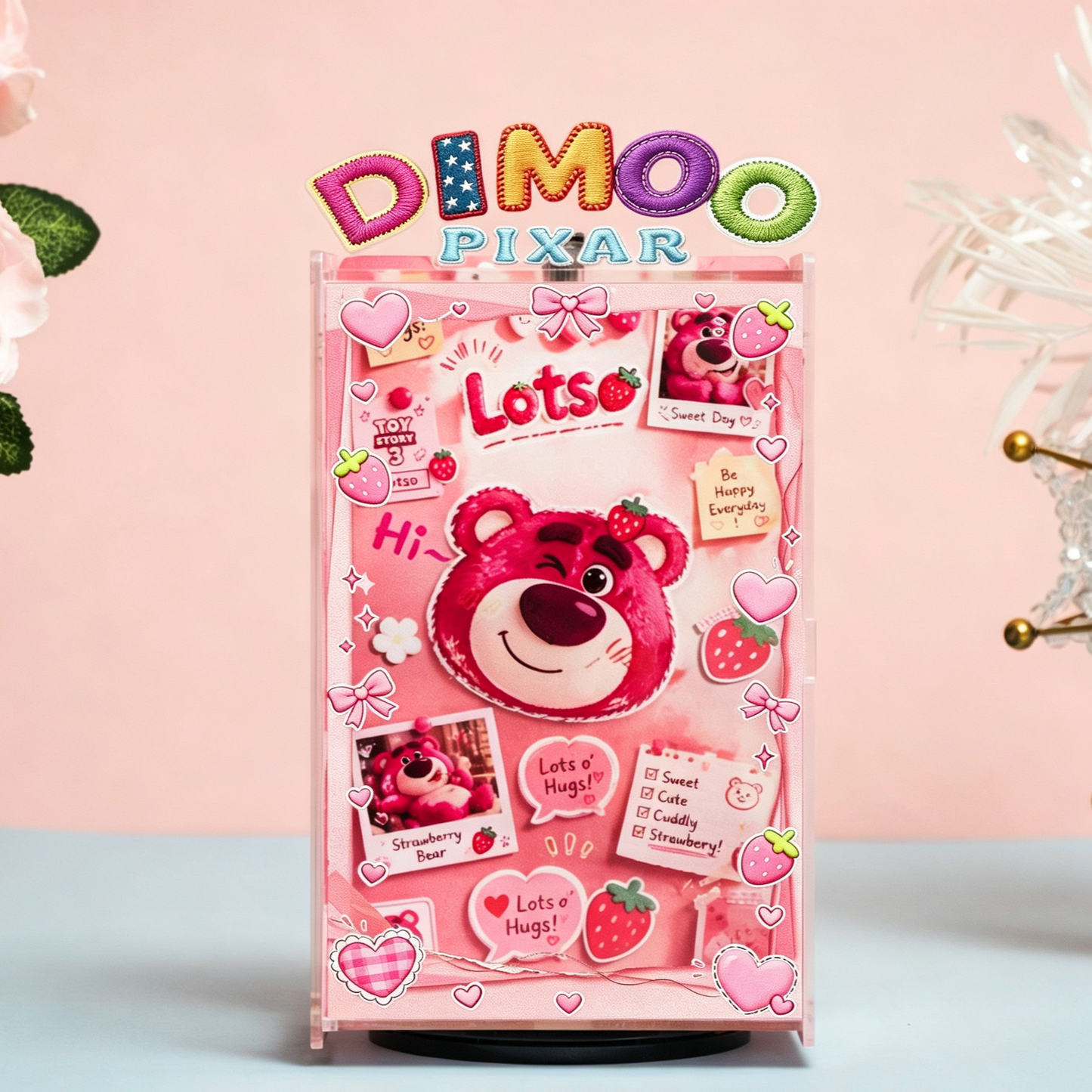 Display Case for DIMOO x PIXAR Series Blind Box Figures