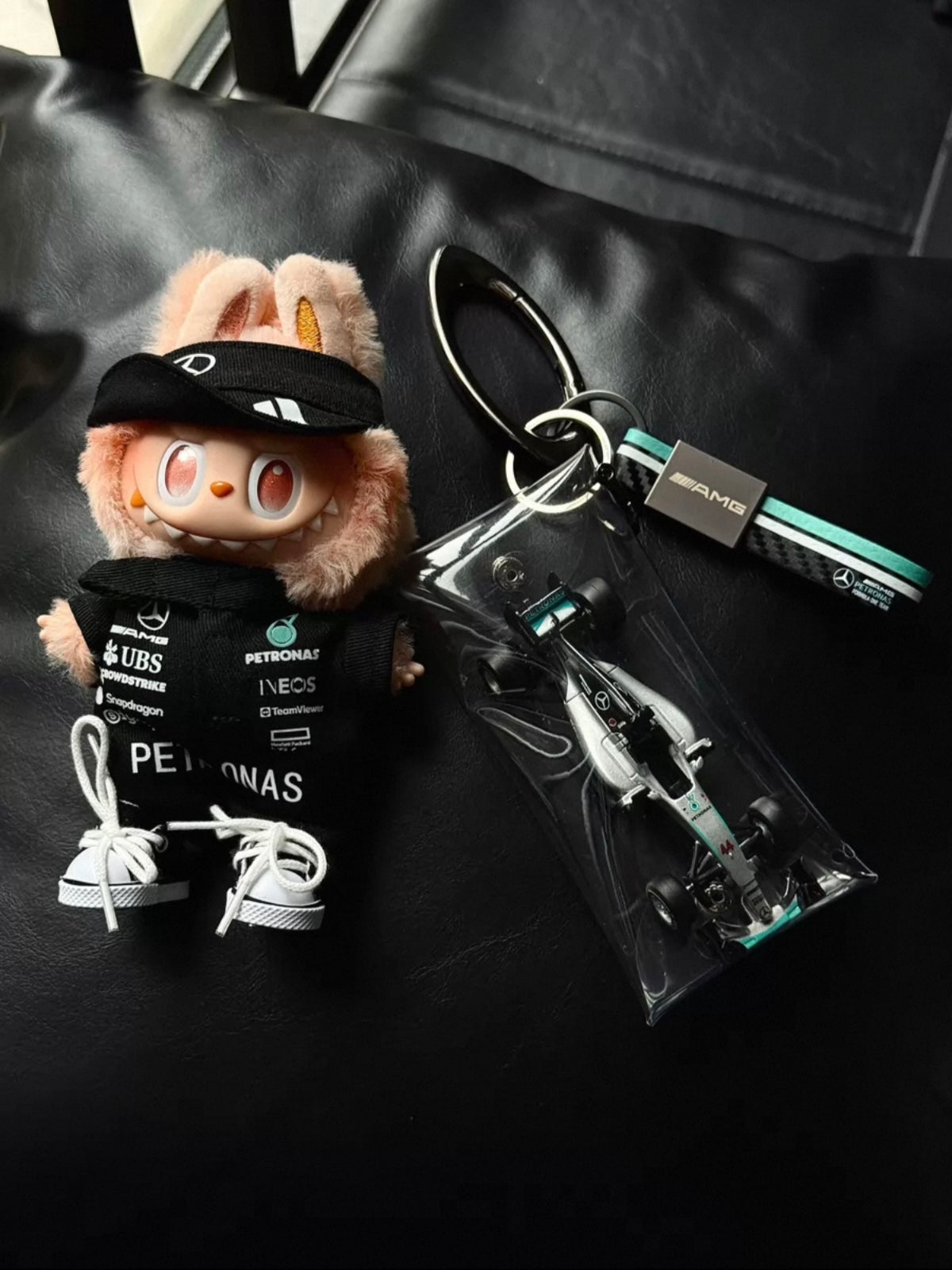 Labubu F1 Racing Suit Clothes Set – Mercedes-AMG F1 Team