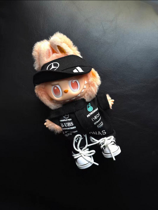Labubu F1 Racing Suit Clothes Set – Mercedes-AMG F1 Team