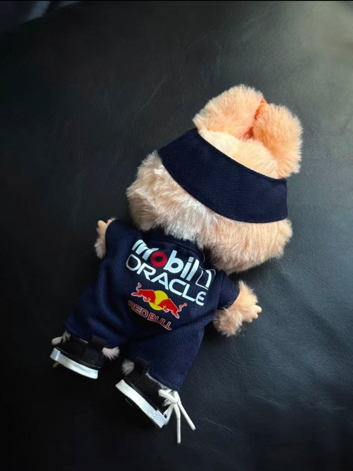 Labubu F1 Racing Suit Clothes Set – Red Bull Racing #1 Verstappen