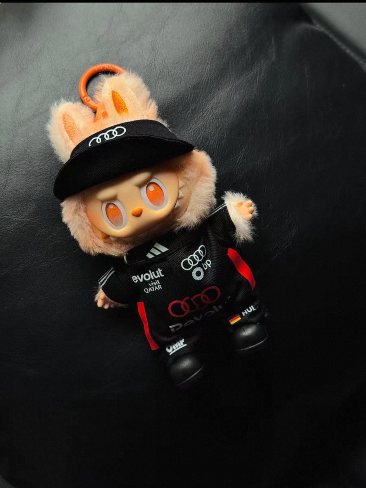 Labubu F1 Racing Suit Clothes Set – Audi F1 #27 Hulkenberg
