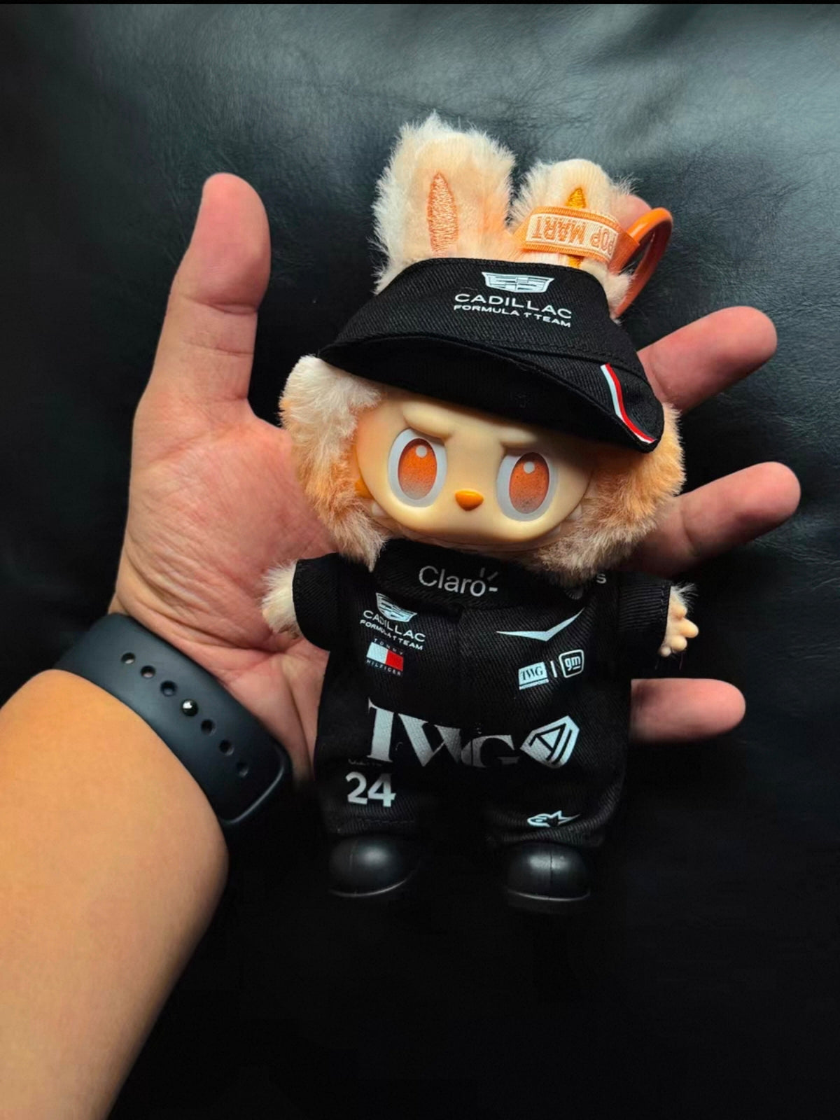 Labubu F1 Racing Suit Clothes Set – Cadillac F1 #24 Zhou