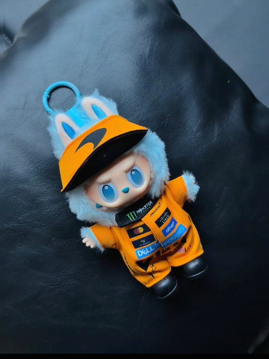 Labubu F1 Racing Suit Clothes Set – McLaren MCL39 #1 Norris