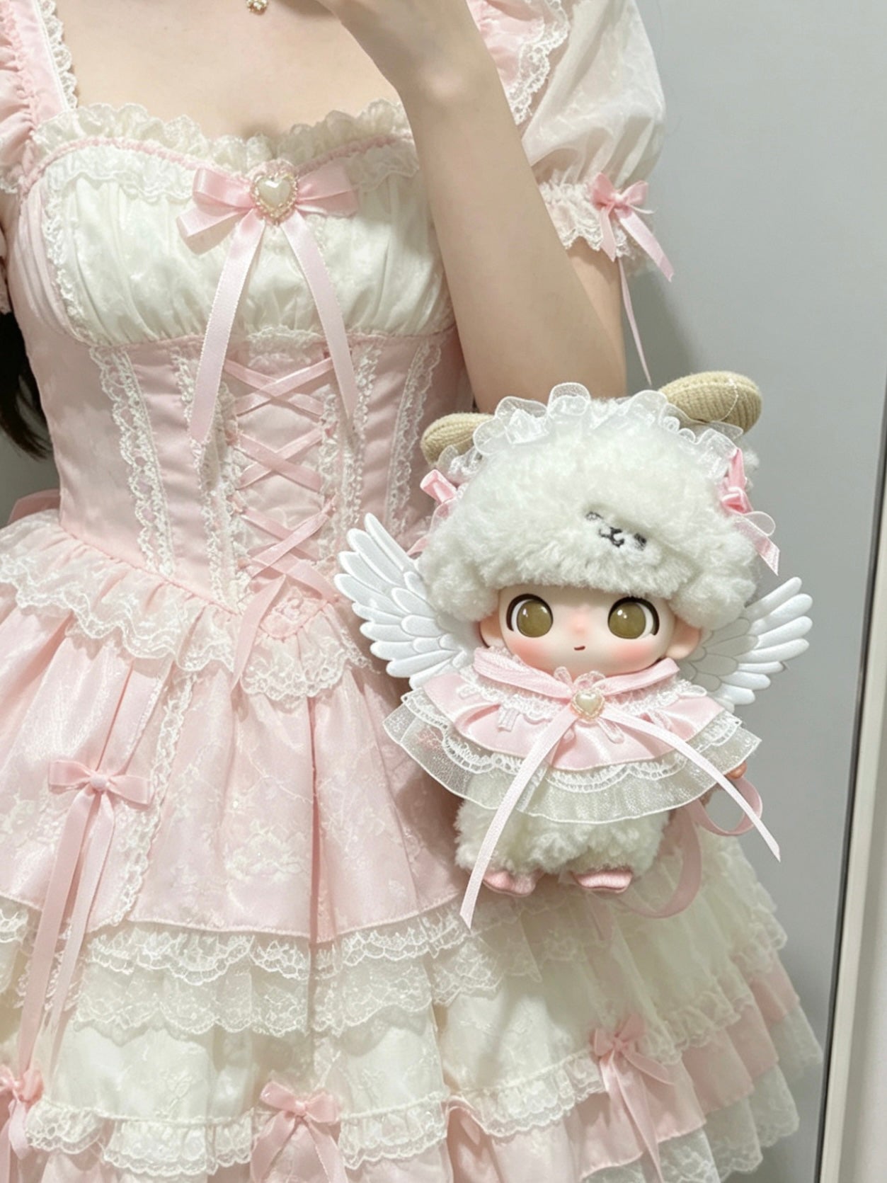 DIMOO Clothes The Secret Theatre Club Outfit - Pink Little Angel